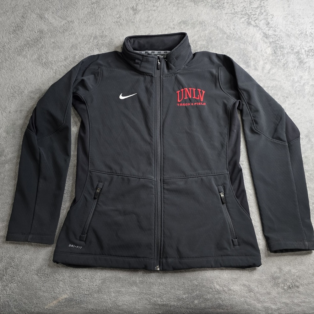 Nike Sphere Hybrid Therma Fit Womens M Training Jacket Hood UNLV Team Issued